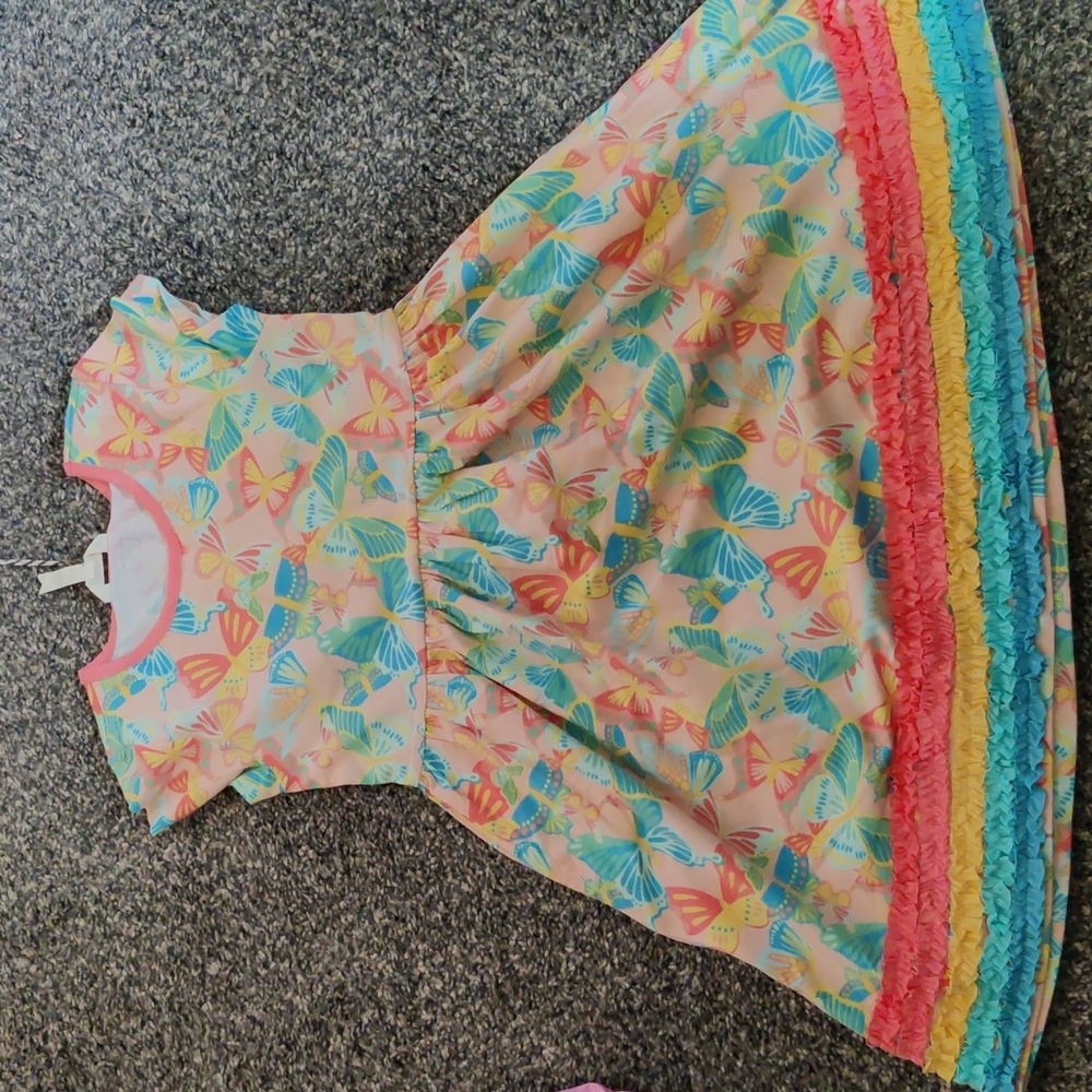 MJ Girls butterfly dress